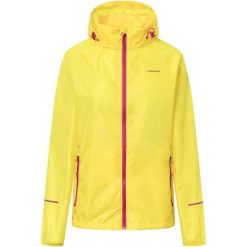 Kurtka przeciwdeszczowa Rainer Lady. Czarne kurtki sportowe damskie Viking, l, bez wzorów, z materiału, bez kaptura. Za 164.99 zł.