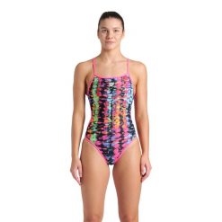 Strój Kąpielowy damski Arena Reversible Swimsuit Challenge Dwustronny. Stroje jednoczęściowe Arena, bez wzorów, z materiału. Za 249.99 zł.