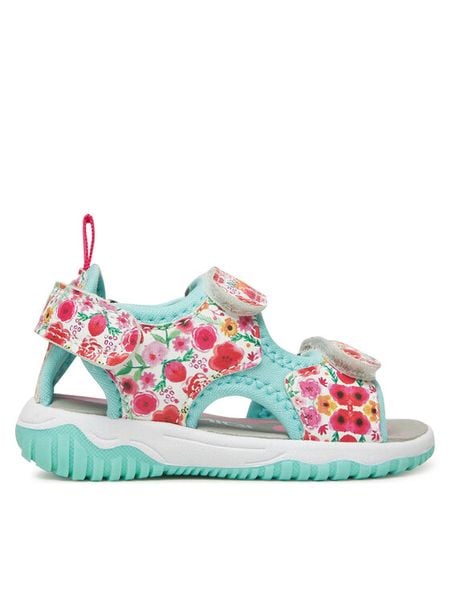 Primigi Sandały 7952511 Kolorowy. Sandały dziewczęce Primigi, z materiału, bez obcasa, bez zapięcia. Za 149.99 zł.