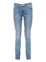 MAVI Dżinsy - Slim fit - w kolorze niebieskim rozmiar: W25/L30. Niebieskie jeansy damskie Mavi. Za 73.76 zł.
