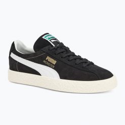 Buty PUMA Muenster Classic. Czarne obuwie sportowe damskie Puma, bez zapięcia, na fitness i siłownię. Za 269.99 zł.