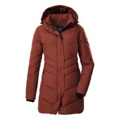 Parka dla kobiet Killtec GW 60. Czerwone parki damskie Killtec, na zimę, bez kaptura. Za 727.00 zł.