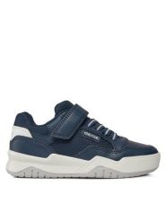 Geox Sneakersy J Perth Boy J367RE 0FEFU C4211 S Granatowy. Niebieskie buty sportowe chłopięce Geox, ze skóry, bez zapięcia. Za 129.99 zł.