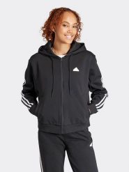 Adidas Bluza w kolorze czarno-białym rozmiar: XXL. Białe bluzy damskie Adidas, xxl, bez wzorów, bez kaptura. Za 184.89 zł.