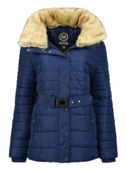 Maison Montaigne Parka "Bellemai" w kolorze granatowym rozmiar: XL. Niebieskie parki damskie Maison Montaigne, xl, z tkaniny, bez kaptura. Za 237.17 zł.