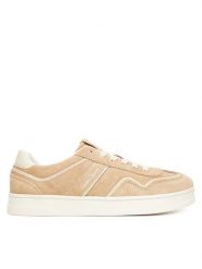 Tommy Jeans Sneakersy The Greenwich EN0EN02806 Beżowy. Brązowe obuwie sportowe damskie Tommy Jeans, z jeansu, bez zapięcia. Za 279.99 zł.