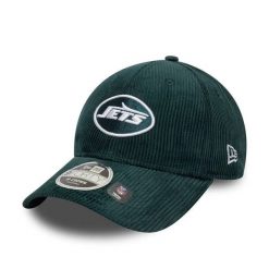 Czapka z daszkiem New Era 9Forty New York Jets NFL Cord. Zielone czapki z daszkiem damskie New Era, bez wzorów. Za 179.50 zł.