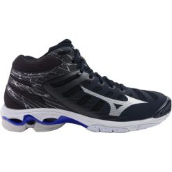 Adidasy Mizuno Wave Voltage Mid, Dla obu płci. Czarne obuwie sportowe damskie Mizuno, z syntetyku, bez zapięcia, na fitness i siłownię, mizuno wave. W wyprzedaży za 390.00 zł.