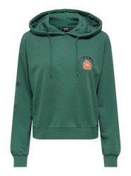 ONLY Bluza w kolorze zielonym rozmiar: XL. Zielone bluzy damskie Only, xl, bez wzorów, z kapturem. Za 79.03 zł.