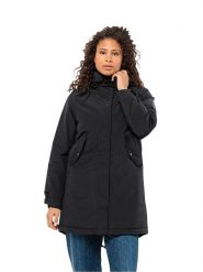 Jack Wolfskin Parka w kolorze czarnym rozmiar: L. Czarne parki damskie Jack Wolfskin, l, z polaru, bez kaptura. Za 592.99 zł.