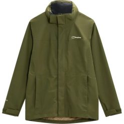 Kurtka wodoodporna z kapturem Berghaus Hillwalker 2.0 Gemini. Zielone kurtki damskie Berghaus, l, bez wzorów, z gore-texu, z kapturem. Za 1,594.50 zł.