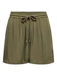 ONLY Szorty "Chiara" w kolorze khaki rozmiar: XL. Brązowe szorty damskie Only, bez wzorów, z wiskozy. Za 96.60 zł.