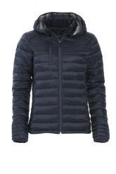 Clique Kurtka Hudson Women pikowana jak puch. Niebieskie kurtki damskie CLIQUE, s, bez wzorów, z materiału. Za 322.70 zł.