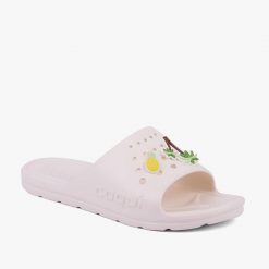 Klapki damskie Coqui. Brązowe klapki damskie Coqui, bez wzorów, bez obcasa, bez zapięcia. Za 136.99 zł.