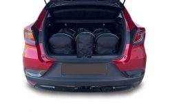 Torby Do Bagażnika Mitsubishi Asx Mhev 2023+ 3Szt Kjust. Czarne torby podróżne KJUST, bez wzorów, z kauczuku. Za 944.00 zł.