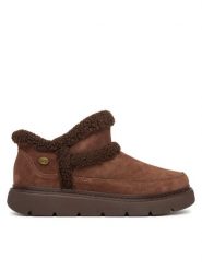 Skechers Śniegowce Bobs Keepsakes Lite - Winter Snug 114895 Brązowy ciemny. Brązowe śniegowce damskie Skechers, ze skóry. Za 339.99 zł.