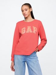 GAP Bluza w kolorze koralowym rozmiar: XL. Różowe bluzy damskie GAP, xl, bez wzorów, bez kaptura. Za 100.99 zł.