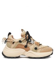 Steve Madden Sneakersy Tazmania SM11002419 Khaki. Brązowe obuwie sportowe damskie Steve Madden, ze skóry, bez zapięcia. Za 309.99 zł.