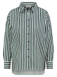 Sublevel Koszula w kolorze morsko-białym rozmiar: L. Białe koszule damskie Sublevel, l, bez wzorów, z bawełny, bez kołnierzyka, bez ramiączek. Za 87.19 zł.