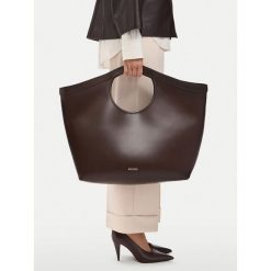 Torebka GINO ROSSI. Brązowe shopper bag Gino Rossi, bez wzorów, bez dodatków. Za 299.99 zł.
