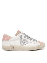 Philippe Model Sneakersy PRLD VG06 Biały. Białe obuwie sportowe damskie Philippe Model, ze skóry, bez zapięcia. Za 1,409.00 zł.