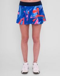 Spódnica w falbanki Spike marki BIDI BADU. Niebieskie spódnice damskie BIDI BADU, m, bez wzorów, z materiału, eleganckie. Za 229.95 zł.
