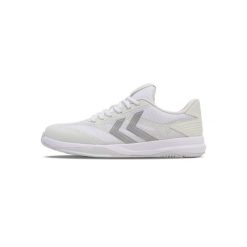 Buty halowe Hummel Dagaz V. Białe obuwie sportowe casual damskie Hummel, bez zapięcia. W wyprzedaży za 391.00 zł.