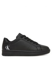 Calvin Klein Sneakersy V3X9-83156-1355 S Czarny. Czarne buty sportowe chłopięce Calvin Klein, ze skóry, bez zapięcia. Za 269.99 zł.