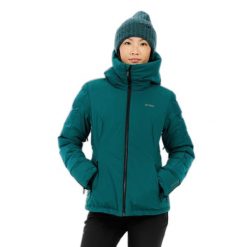 Damska kurtka narciarska Protest Mercury. Niebieskie kurtki sportowe damskie Protest, na zimę, bez wzorów, bez kaptura. Za 921.50 zł.