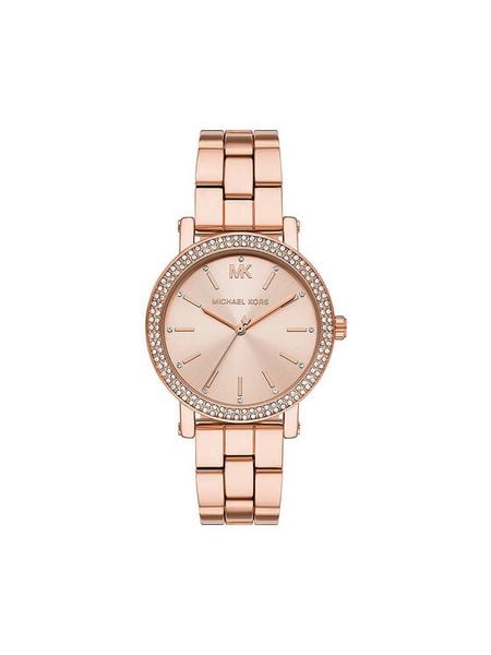 Michael Kors Zegarek Corey MK7548 Różowy. Czerwone, analogowe zegarki damskie Michael Kors. Za 1,179.00 zł.