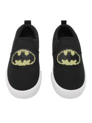 Batman Tenisówki CEO-CP91-AW26-108WBBAT Czarny. Czarne buty sportowe chłopięce batman, z materiału, bez zapięcia. Za 59.99 zł.