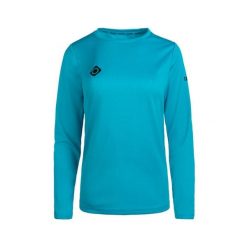 Koszulka sportowa CREUS – świeżość i wygoda dzięki technologii DRY i Hydrospeed. Niebieskie koszulki sportowe damskie Izas, bez wzorów, bez ramiączek, na fitness i siłownię. Za 130.39 zł.