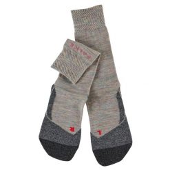 Skarpetki damskie Falke TK2 Melange. Szare skarpetki damskie Falke, bez wzorów, z poliamidu. Za 167.00 zł.