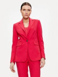 Morgan Marynarka 241-VEBY.F Czerwony Regular Fit. Czerwone marynarki i żakiety damskie Morgan, bez wzorów, z syntetyku. Za 399.99 zł.