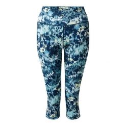 Damskie legginsy 3/4 Dare 2B Influential II. Niebieskie legginsy damskie Dare 2b, bez wzorów. Za 164.00 zł.
