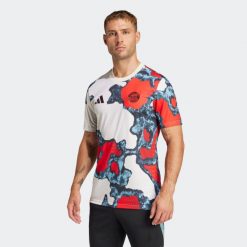 Koszulka piłkarska treningowa ADIDAS Bayern Monachium 24/25. Bluzki damskie Adidas, xl, bez wzorów, bez kołnierzyka, bez ramiączek. W wyprzedaży za 249.99 zł.