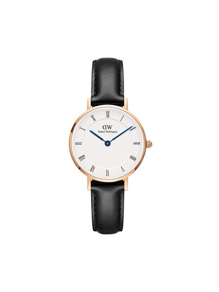 Daniel Wellington Zegarek Petite Roman Numerals Shieffield DW00100683 Czarny. Czarne, analogowe zegarki damskie Daniel Wellington. Za 429.99 zł.