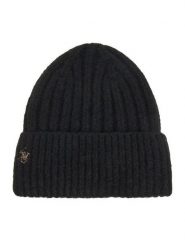 Beverly Hills Polo Club Czapka CEO-BHPC-W3-001-AW25 Czarny. Czarne czapki damskie Beverly Hills Polo Club, na zimę, bez wzorów, z poliesteru. Za 69.99 zł.