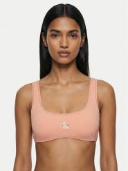 Calvin Klein Swimwear Góra od bikini LV00Q61100 Różowy. Czerwone bikini Calvin Klein Swimwear, bez wzorów, z syntetyku. Za 229.99 zł.