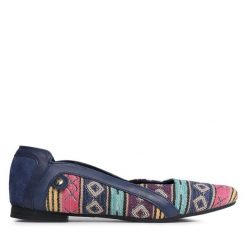 Baleriny Maciejka. Niebieskie balerinki damskie Maciejka, bez wzorów. Za 339.99 zł.