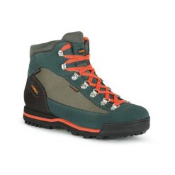 Buty trekkingowe damskie Aku Ultra Light Micro GTX Women's wysokie. Zielone obuwie trekkingowe damskie Aku, bez zapięcia. Za 699.99 zł.