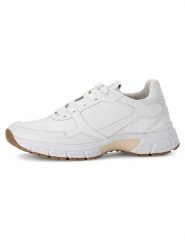 Gabor Skórzane sneakersy w kolorze białym rozmiar: 37. Białe obuwie sportowe damskie Gabor, ze skóry, bez zapięcia. Za 180.49 zł.