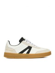 Guess Jeans Sneakersy CWBEO-GJ20250516 Biały. Białe obuwie sportowe damskie Guess Jeans, z jeansu, bez zapięcia. Za 279.99 zł.