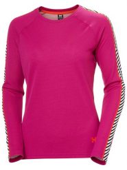 Helly Hansen Koszulka funkcyjna "Lifa Active" w kolorze różowo-biało-czarnym rozmiar: M. Białe koszulki damskie Helly Hansen, m, bez wzorów, z materiału, bez kołnierzyka, bez ramiączek. Za 118.56 zł.