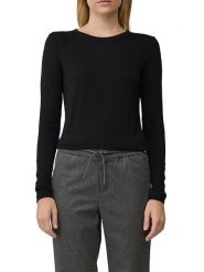 S.Oliver Koszulka w kolorze czarnym rozmiar: 46. Czarne bluzki damskie S.Oliver, s, bez wzorów, bez kołnierzyka, bez ramiączek. Za 52.99 zł.