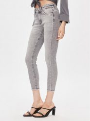 ONLY Jeansy 15279874 Szary Skinny Fit. Szare jeansy damskie Only, bez wzorów, z bawełny. Za 249.99 zł.