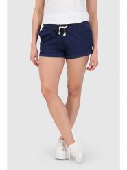 Alife and kickin Szorty "Anu" w kolorze granatowym rozmiar: L. Niebieskie szorty damskie Alife and Kickin, bez wzorów. Za 69.99 zł.