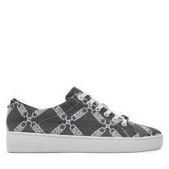 Tenisówki MICHAEL Michael Kors. Czarne trampki damskie MICHAEL Michael Kors, bez wzorów, bez zapięcia. Za 399.99 zł.