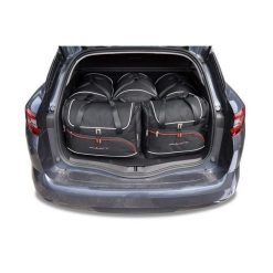 Torby Do Bagażnika Renault Megane Grandtour 2016+ 5Szt Kjust. Czarne torby podróżne KJUST, bez wzorów. Za 1,497.00 zł.