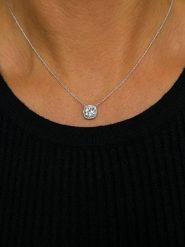 OR Carats Złoty naszyjnik z diamentem rozmiar: onesize. Szare naszyjniki damskie OR Carats, z diamentem, złote. Za 898.37 zł.